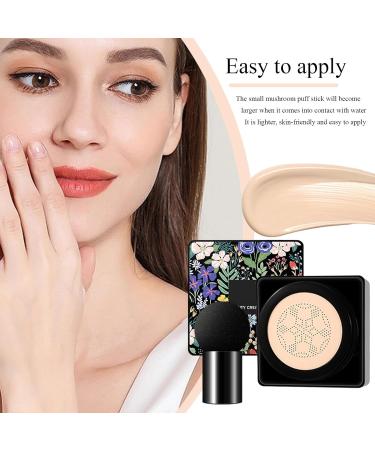  Iouyjiu Foundation Oil Control BB Cream Moisturizing Liquid Foundation Brightening BB Foundation with Applicator for Brightening and Full Coverage Makeup - Buy Online on GoSupps.com