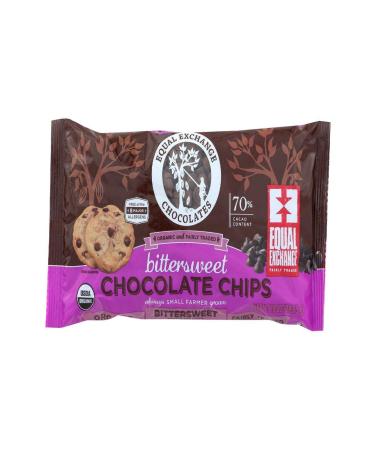 Equal Exchange Organic Chocolate Chips Bittersweet 70% Cacao 10 oz (283.5 g)