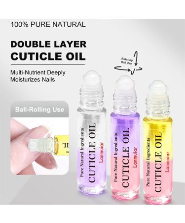 Cuticle Oil for Nails Nail Cuticle Oil with Essential Oil Natural Nail Care & Cuticle Repair Cuticle Revitalizer Oil for Soothing Moisturize Nail Cracking & Dry (10ml/pc) - Buy Online on GoSupps.com