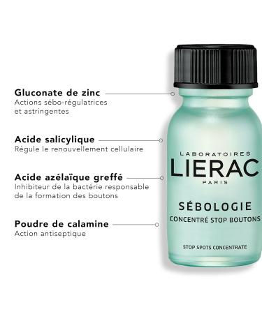 Lierac S bologie Blemish Correction Concentrate 15ml | Acne Spot Treatment for Clear Skin - International Shipping Available - Buy Online on GoSupps.com