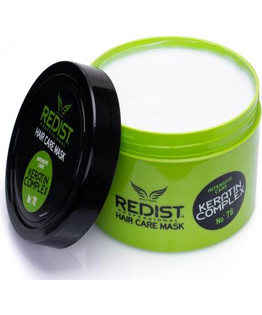 Redist Masque capillaire la k ratine 475 ml - Traitement intensif r parateur et nourrissant avec complexe de k ratine | Renforce lisse et restaure la brillance des cheveux secs ab m s et color s | - Buy Online on GoSupps.com