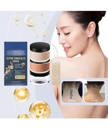 Skincovering makeup camouflage foundation matte fullbody makeup with full pigmentation for neck arms women and men - Buy Online on GoSupps.com