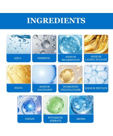 Blanchiment Dentaire 7 Pi ces Saveur menthe Bandes de Blanchiment Instantan white bande blanchissante Sans danger pour l' mail Haleine Fra che pour les Dents Aide Eliminer Caf Soda vin Tache - Buy Online on GoSupps.com