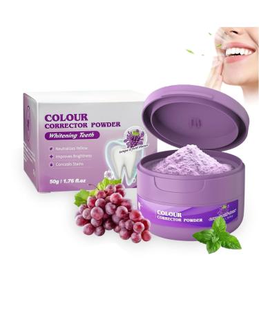 Teeth whitening powder, Mint tooth powder, Purple teeth whitening powder, Mineral teeth whitening powder, Teeth whitening powder