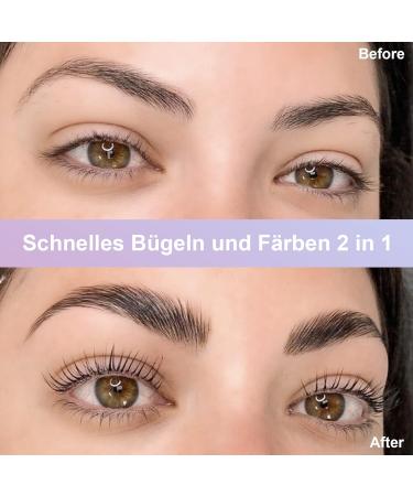 Libeauty Eyebrow Enhancement and Tinting Kit 2 in 1 Make-up Kit Perfect for Parties Weddings Offices and Sports - Buy Online on GoSupps.com