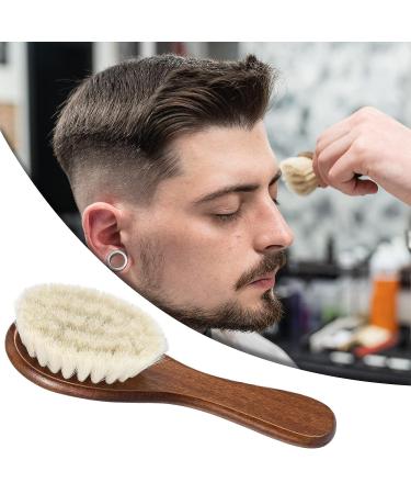 Barber Fade & Cleaning Brush Set - 2pc Soft Beard Brushes with Wooden Handles in Black & Red for Hair Cutting Kits - Buy Online on GoSupps.com