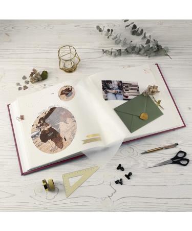 Hama Jumbo Linen Wine Red Album - Universal Size for Organizing Memories - Buy Online on GoSupps.com