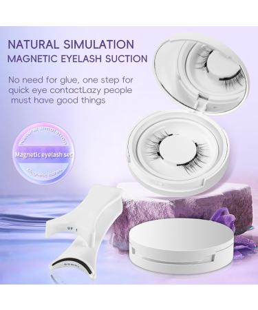 Siare Magnetic Eyelashes Kit - Reusable Waterproof Natural Lashes | Easy No Glue Wear | 2 Pairs for All-Day Comfort - Buy Online on GoSupps.com