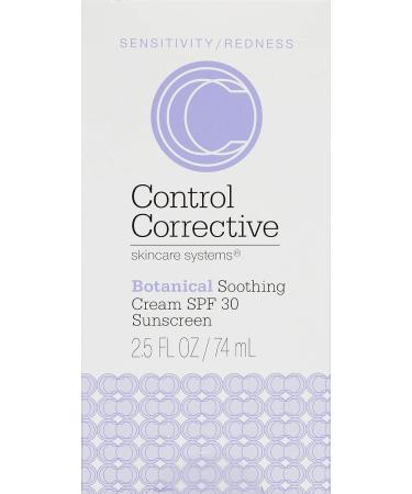 CONTROL CORRECTIVE Botanical Soothing Cream SPF 30 - 2.5 Oz for Sensitive Skin | Calms & Protects, Restores Balance with Wheat Germ Oil, Vitamin E, Honey & Humectants | Ideal for Rosacea - Buy Online on GoSupps.com