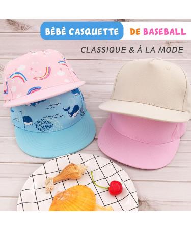 Seyufn Children's Baseball Cap - Cute Giraffe Pattern for Boys & Girls (Ages 1-2) | Flat Clamp Sport Hat - Buy Online on GoSupps.com