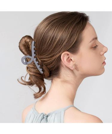Big Butterfly Claw Hair Clips for Women - Strong Hold Matte Jaw Clips for Thick Curly Hair - Buy Online on GoSupps.com