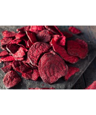 Tasty Pott organic beetroot chips vegetable chips snack vegan cuisine fitness food naturally delicious appetizer in a bag 200 g (2 x 200 g) - Buy Online on GoSupps.com