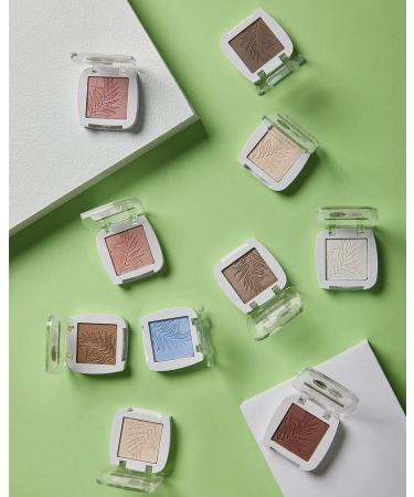  DEBORAH Deborah Organic Mono Eyeshadow Pure Formula Color No.02 Soft Gold with ingredients 100% natural vegan and animal friendly - Buy Online on GoSupps.com