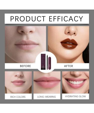 Lip and Lipstick Set - Moisturizing Makeup Products Travel Lip Tint | Long-Lasting Smudge-Proof Kit Eyeliner and Matte Duo Gift - Buy Online on GoSupps.com