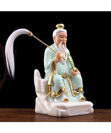 Buddha Statue/Buddha Figurines Artificial Jade Buddha Statue Indoor Fortune Protection Statue Collection Best Gift Suitable for Home/Living Room/Office (White/Blue) Buddha Statue Decoration (Mug X) - Buy Online on GoSupps.com