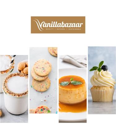 Sustainable Grade A Madagascan Vanilla Beans - 10 Bourbon Gourmet Pods in Resealable Tube for Chefs & Home Baking - 2 x 5 Pod Tubes - Buy Online on GoSupps.com