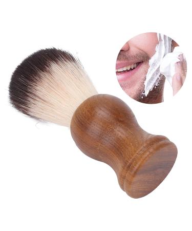 Professional Shaving Brush for Hair Salons | Wooden Handle | International Shipping Available - Buy Online on GoSupps.com