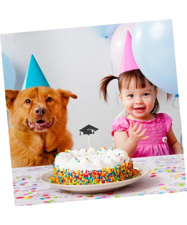 Cabilock 72 Pcs Graduation Hat Picks Kindergarten Graduation Cake Decors Grad Cap Cupcake Toppers Grad Cupcake Picks Congrats Grad Cupcake Topper Insert Card Bamboo Dessert Table - Buy Online on GoSupps.com