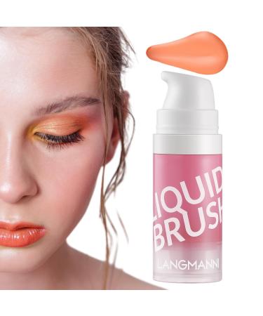 Eastuy Matte blush Smudge Proof Liquid Rouge for a natural look - Oil Skin Dry Skin Moisturizing Rouge for home travel stage performances gatherings shopping Eastuy