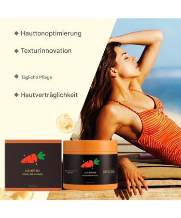 mother Carotene Tanning Gel carotene cream tanning accelerator carrot tanning gel tanning gel tanning gel for tanning beds and outdoor sun 100 ml - Buy Online on GoSupps.com