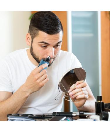 Portable Rechargeable Nose Hair Trimmer for Men - Safe Painless & Electric with Dust Cover | Type-C 6000RPM - Buy Online on GoSupps.com