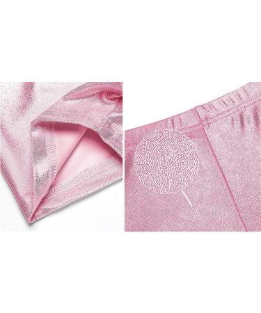 Bidlex Girls Gymnastic Shorts - Pink Ballet Dance Shorts for Kids 5T - Athletic Gymnastics Leotards for Little Girls - Buy Online on GoSupps.com