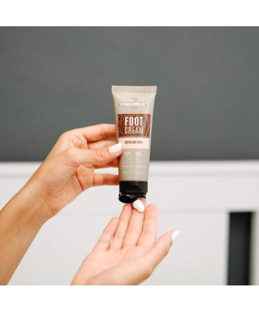 WORKAHOLIC'S Advanced Foot Cream with 10% UREA and 10% AHA for Exfoliating and Smoothing Callused Skin 75ml - Buy Online on GoSupps.com