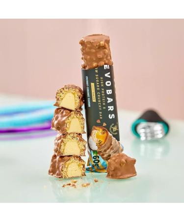  HSN HSN Evobars Protein Bars | Coco-Candy - 12 x 60g - 19g Protein Per Bar - Crunchy Texture | No Palm Oil or Sugar Added - Buy Online on GoSupps.com