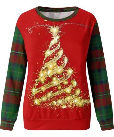 Women's Christmas Sweater with Rudolph & Elf - Cozy Hooded Sweatshirt for Holiday Cheer - Buy Online on GoSupps.com