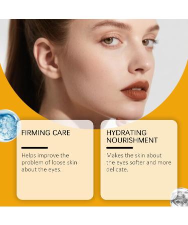  PGUTYUFCH Firming eye contour cream with retinol anti-aging eye contour serum with retinol for dark circles and puffiness improves skin firmness and elasticity (1 pc) - Buy Online on GoSupps.com