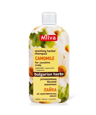 Milva Shampoo with Natural Camomile Extract-Gives Softness & Shine to the Hair 200ml by Milva