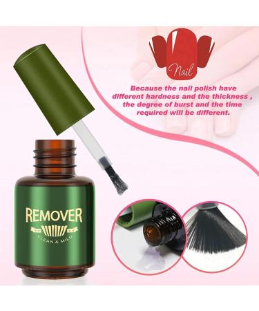 Gel Nail Polish Remover Super Fast Uv Gel Nail Polish Magic Nail Polish Varnish Remover Non-Irritating For Natural Soak Off Gel Nail Polish Remover Manicure Pedicure Nail Remover Cleaner (02) - Buy Online on GoSupps.com