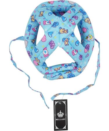 Adjustable Baby Toddler Protective Cap for Learn to Walk & Run | Anti-Fall Safety Helmet for Kids 6 Months - 6 Years | Blue Candy - Buy Online on GoSupps.com