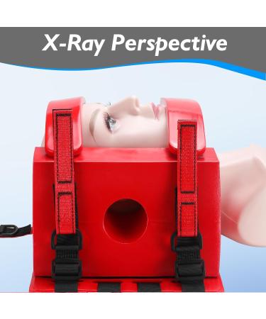 Red Emergency Head Immobilizer - Waterproof Portable & Lightweight Head Fixation | Secure Your Safety Today - Buy Online on GoSupps.com