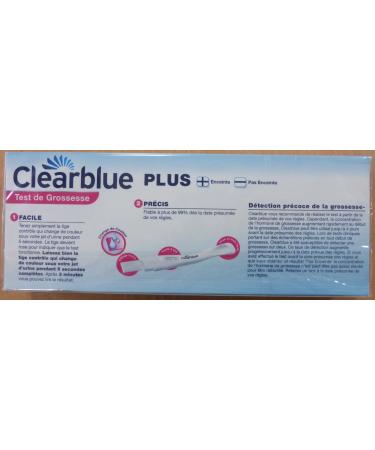 Clearblue Plus Pregnancy Test - Accurate Results Fast Shipping Worldwide | 2 Tests Included - Buy Online on GoSupps.com