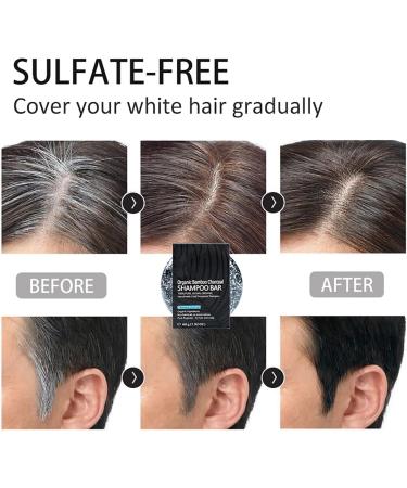  oihgerg Pure Hair Revitalization Bar Pure Hair Darkening Shampoo Bar Mane Grey Reverse Bar Hair Darkening Shampoo Bar Reverse Grey Hair Bar Shampooing Bar - Buy Online on GoSupps.com