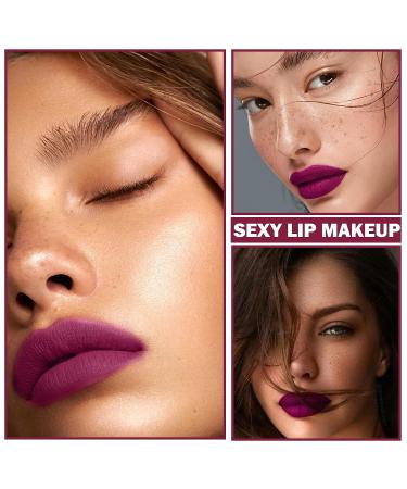 XINGXYUEL Matte Nude Lipstick - Long Lasting Non-Stick Cup Lip Gloss in 07 Fuchsia - Buy Online on GoSupps.com