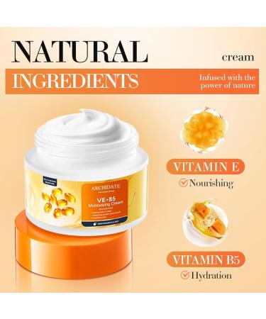 Vitamin B5 Face Routine Set for Women | Hydrating & Moisturizing Skin Care | Cleanser Toner Serum Eye Cream Face Cream | Strengthen Skin Barrier & Oil Control - Buy Online on GoSupps.com