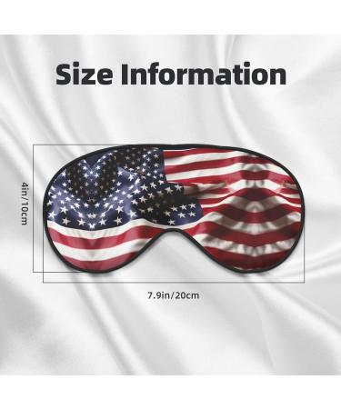FoRes Firefighter American Flag Eye Mask | Adjustable Light Blocking Sleep Mask for Deep Rest - Unisex - Buy Online on GoSupps.com