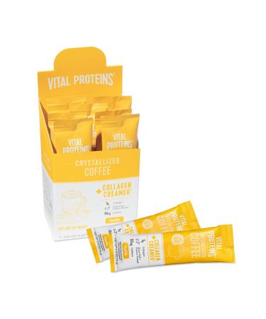 Vital Proteins Crystallized Coffee + Collagen Creamer Vanilla 7 Packets 0.56 oz (16 g) Each
