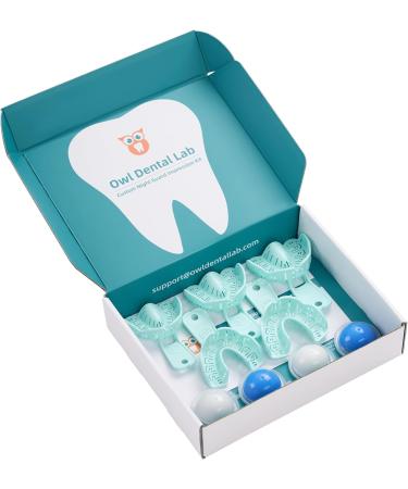 Custom Night Guard Kit by Owl Dental Lab - Affordable Mouth Guard for Teeth Grinding & TMJ Relief Day & Night Use - Buy Online on GoSupps.com