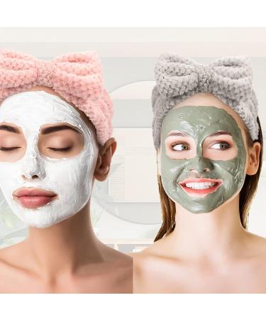 Tufusiur 3 Pack Women Makeup Headband - Microfiber Bow Spa Hair Band for Skincare - Elastic Hairband for Washing Face - Ideal for Women and Girls - Buy Online on GoSupps.com