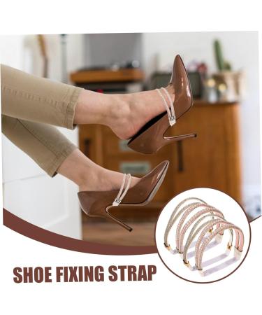 NOLITOY Adjustable Ankle Strap - 2 Pairs Small Shoe Strap for Women | Convenient High Heel Accessory & Replacement Band - Buy Online on GoSupps.com