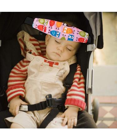 Silence Shopping 2 Pcs Baby Car Seat Neck Relief Head Support - Pink - Buy Online on GoSupps.com