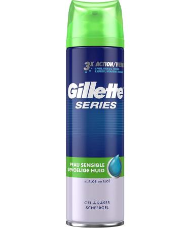 Gillette Series Shaving Gel for Sensitive Skin 200ml - Buy Online on GoSupps.com