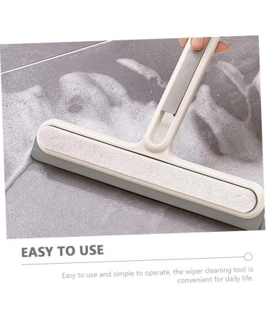 KONTONTY Wiper Cleaning Brush Razor Scraper Window Screen Cleaner Squeegee for Car Windows Silicone Spatula Turner Auto Glass Cleaner Floor Cleaner Shower Bathroom White Inflatable Rojas Pp - Buy Online on GoSupps.com