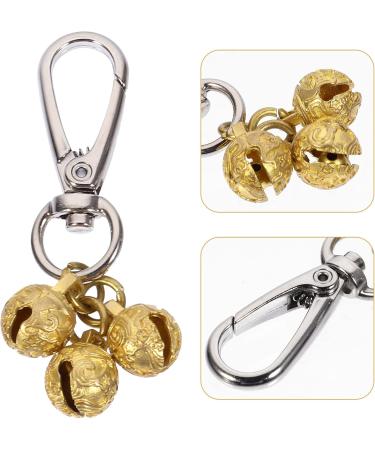 Milist Dog Collar with Bell - 12mm Pet Training Pendant for Cats & Dogs - Golden Key Riper Necklace - Buy Online on GoSupps.com