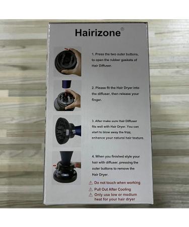 Hairizone Universal Diffuser for Curly Hair Styling - Fuchsia - Buy Online on GoSupps.com