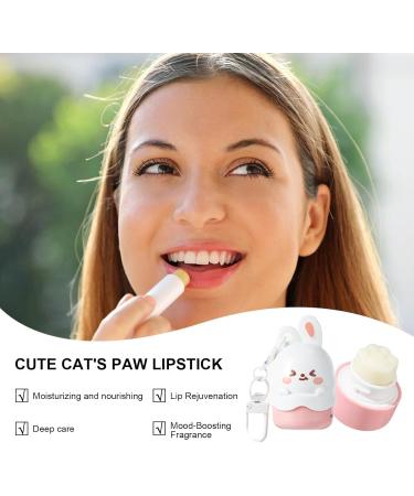 Lip Balm | Cute | Hydrating Lip Care Products Moisturizing Lip Balm Lip Balm with SPF Protection Lip Balm with Fruity Flavors for Kids Teens and Adults strawberry flavor - Buy Online on GoSupps.com