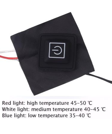 Electric Heating Pad for Clothes - Adjustable 3 Levels Carbon Fiber Washable USB 5V - Ideal for Winter & Camping - Buy Online on GoSupps.com